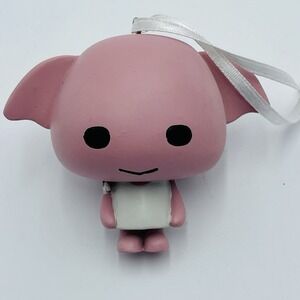 Hallmark 2017 Wizarding World Harry Potter Dobby Christmas Ornament Pink No Box